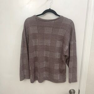 Zara Plaid Long Sleeve